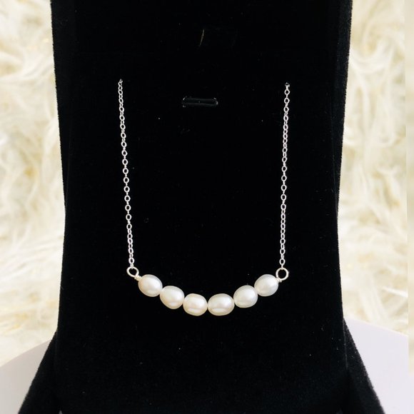 Genuine Freshwater Pearl | 925 Sterling Si… - Picture 2 of 10